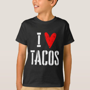 Camiseta Love Tacos Terça Cinco De Mayo Adult Kids Toddle