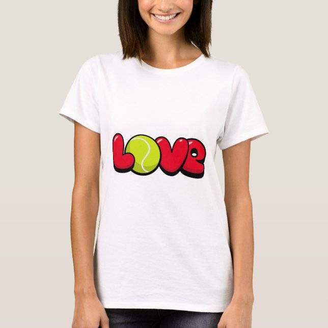 Camiseta Love Tênis (Frente)