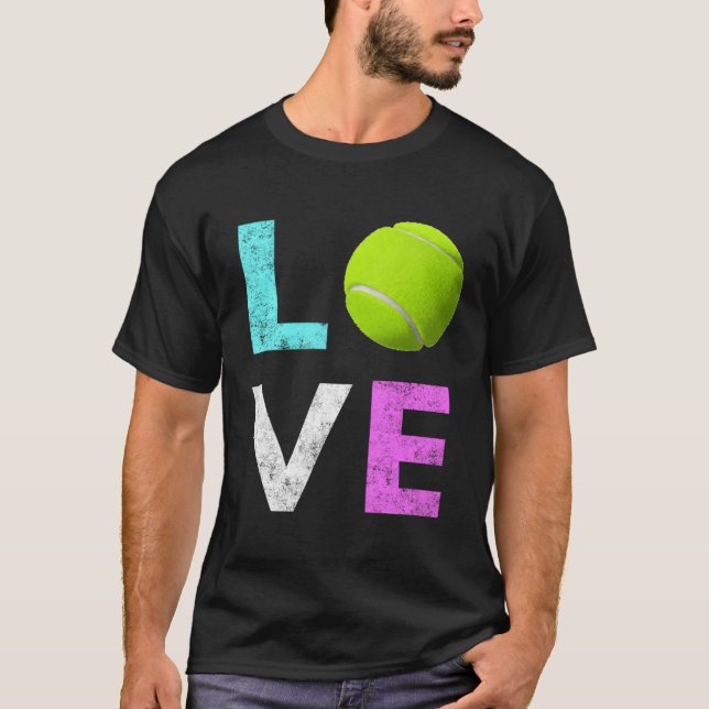 Camiseta Love Tênis Best (Frente)