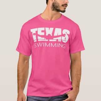 Camiseta Love Texas Natation Team Presente Tx Home Lone Sta
