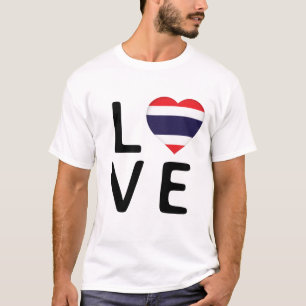Camiseta Love - Thailand Flag