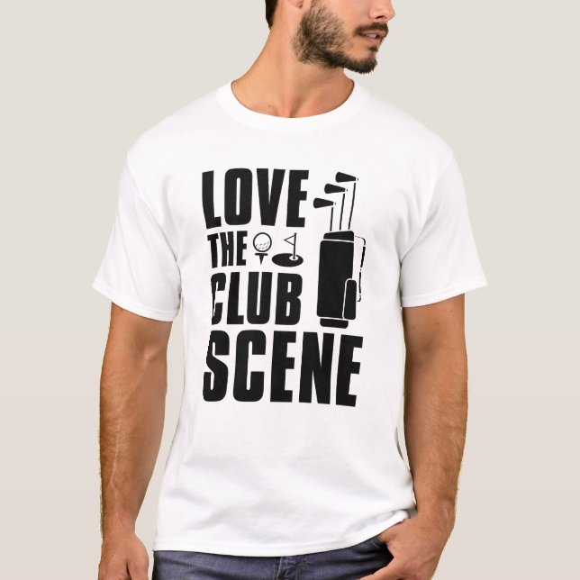 Camiseta Love The Club Scene (Frente)