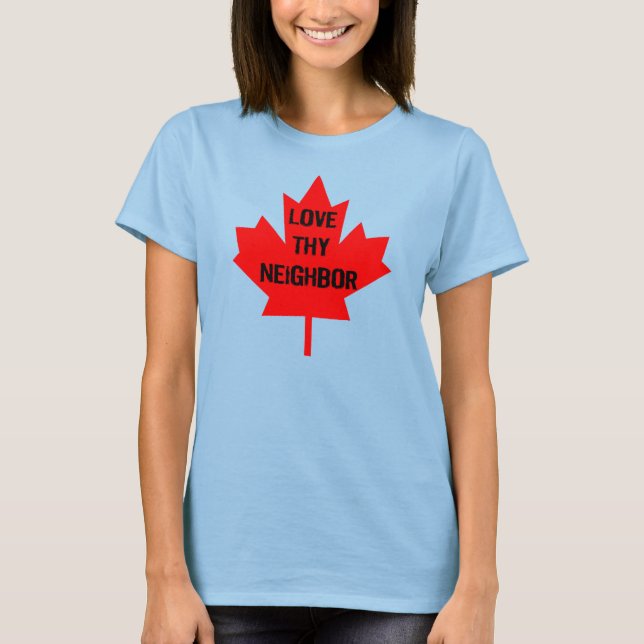 Camiseta Love Thyner Canada T-Shirt (Frente)