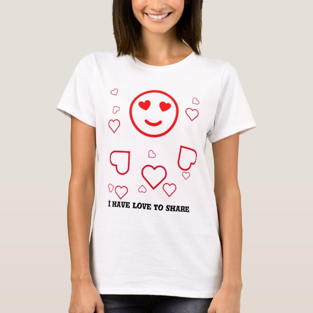 Camiseta Love to share (Frente)