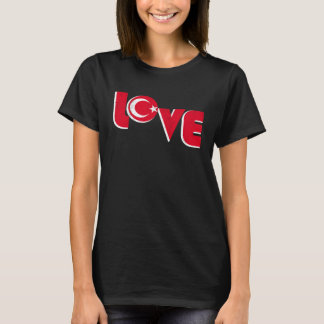 Camiseta Love Turkey Istanbul Ankara Türkiye Proud Turkish