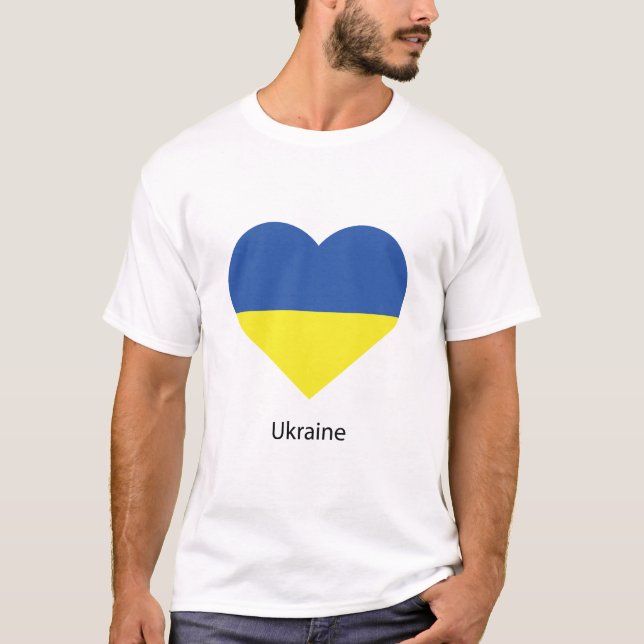 Camiseta Love Ucrânia (Frente)