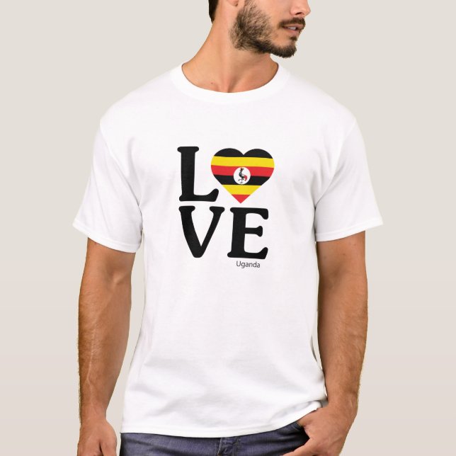 Camiseta Love Uganda (Frente)