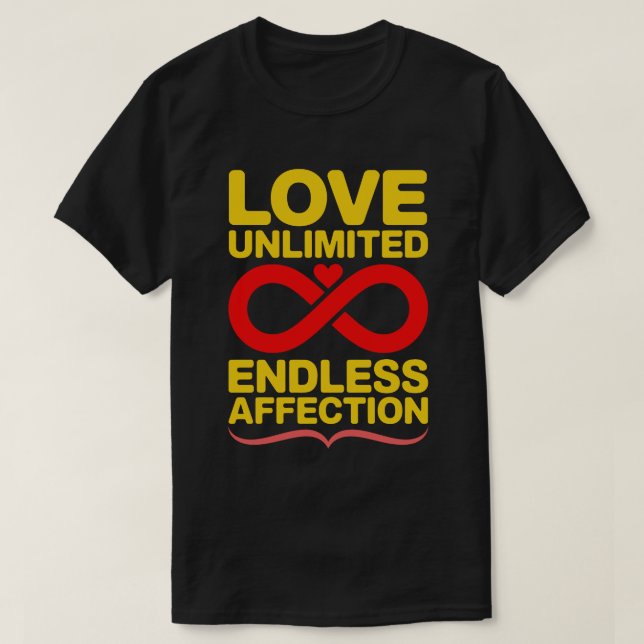 Camiseta Love Unlimited (Frente do Design)