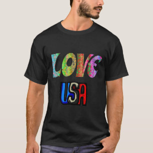 Camiseta Love USA T-Shirt