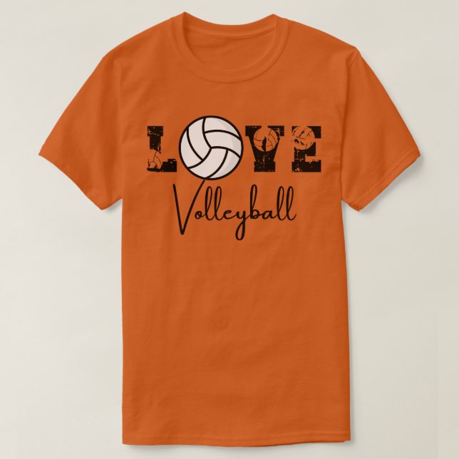 Camiseta Love Voleibol 11 (Frente do Design)