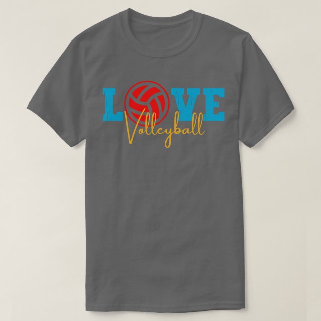 Camiseta Love Voleibol 14 (Frente do Design)