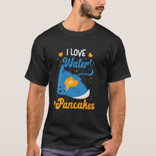 Camiseta Love Water Pancake Stingrays Stingray Lover