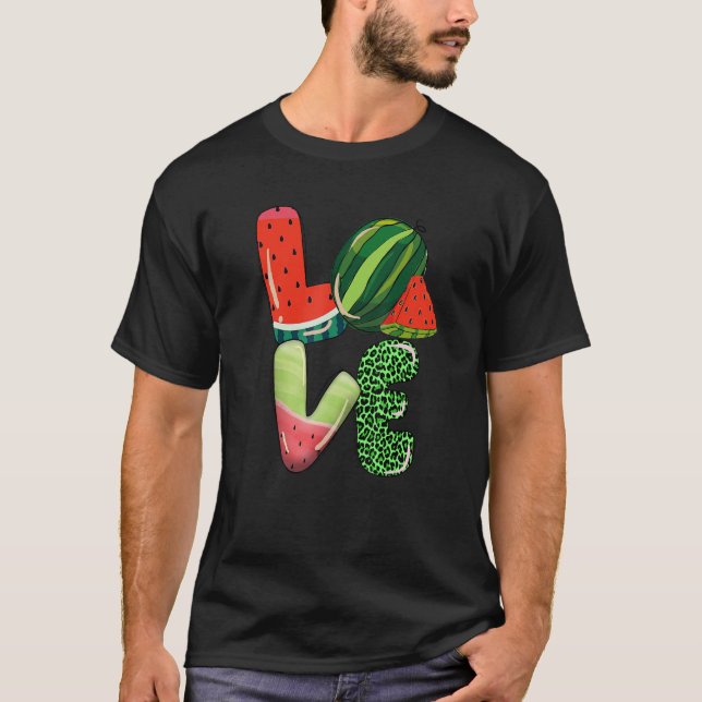 Camiseta Love Watermelon Summer Vibes Watermelon For Men W (Frente)