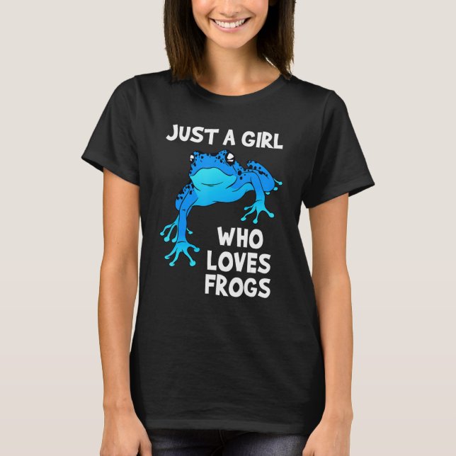 Camiseta Love Women's Blue Frog (Frente)
