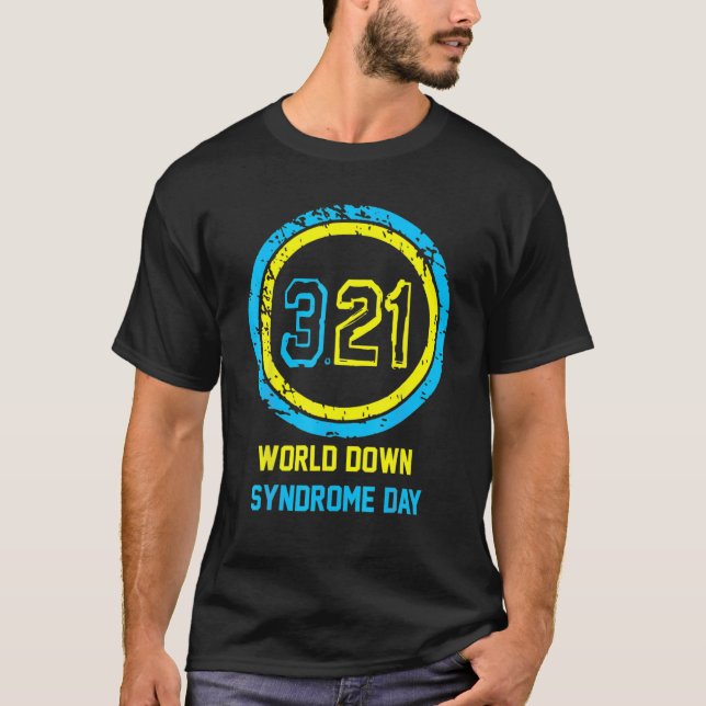 Camiseta Love World Down Syndrome Awarting Day Love (Frente)