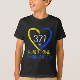 Camiseta Love World Down Syndrome Awarting Day Love
