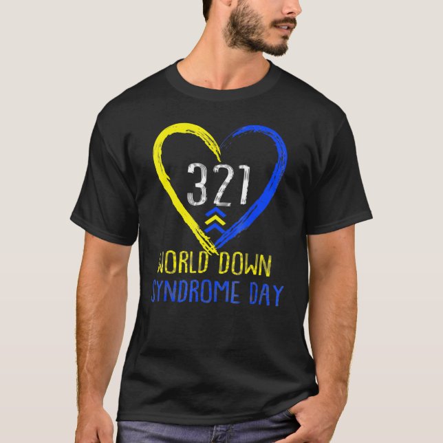 Camiseta Love World Down Syndrome Awarting Day Love (Frente)
