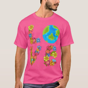 Camiseta Love World Earth Day 2021 Environmental Love Worl