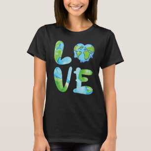 Camiseta Love World Earth Day 2022 Planet Environmental Awa
