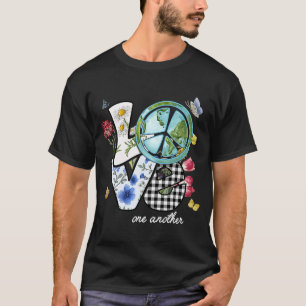 Camiseta Love World Earth Day 2023 Hippie Save Planet Envir