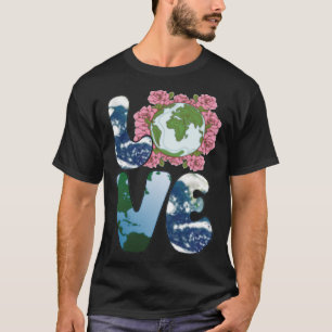 Camiseta Love World Earth Day 2023 Planet Environmental Ani