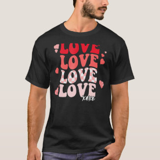 Camiseta Love XOXO Buffalo Xadrez Corações Dia de os namora