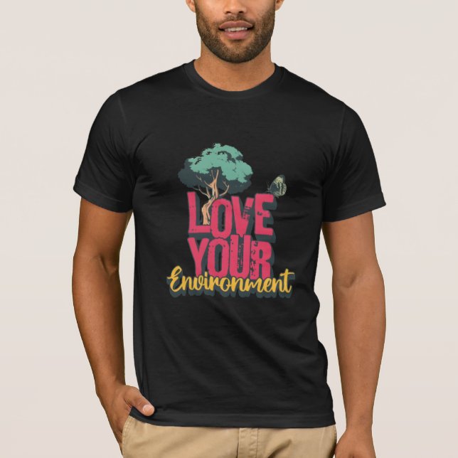 Camiseta Love Your Environment Eco Tee (Frente)
