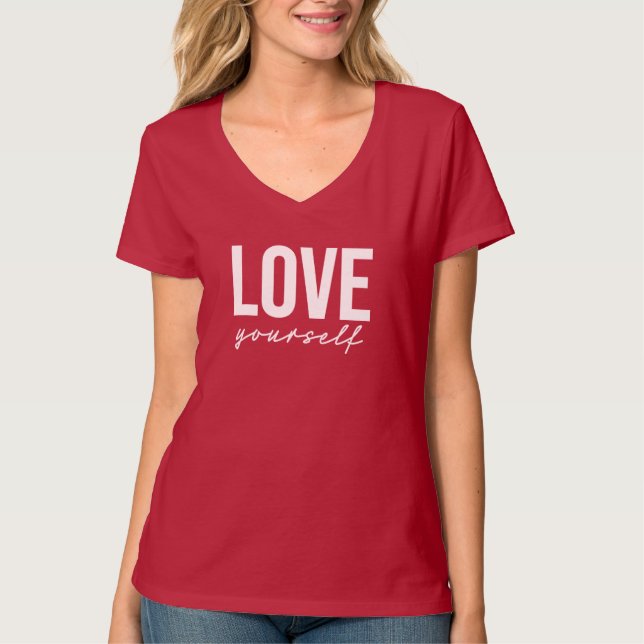 Camiseta LOVE yourself (Frente)