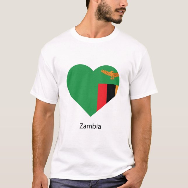 Camiseta Love Zambia (Frente)