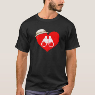 Camiseta Love Zoo Keeper Heart Jobs Dias de os namorados Na
