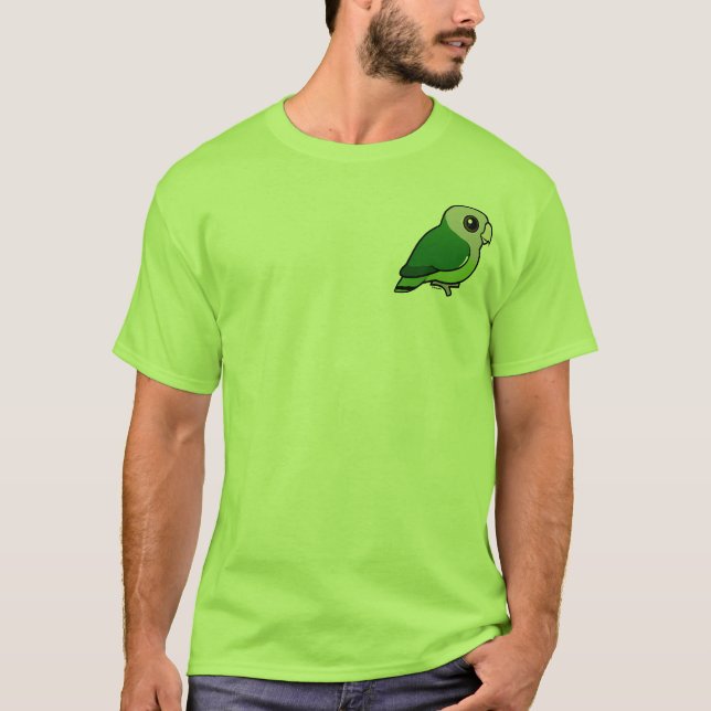 Camiseta Lovebird Cinza-dirigido (Frente)