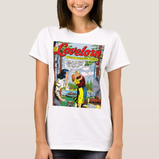 Camiseta Lovelorn Betrayal Romance Histórias em quadrinhos