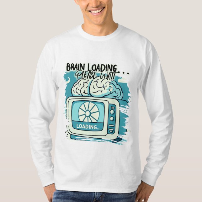 Camiseta lovely brainloading design (Frente)