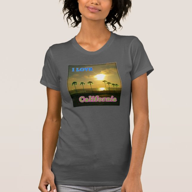 Camiseta "Lovely California 2" (Frente)