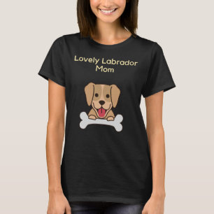 Camiseta Lovely Labrador Mãe