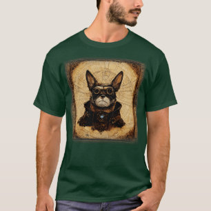 Camiseta Lover-boi-boi surreal Steampunk Trabalho de arte