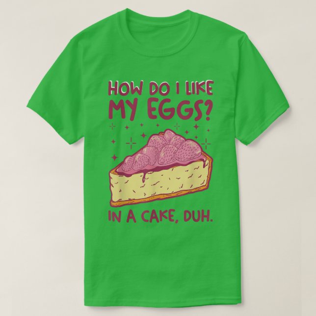 Camiseta Lover de Bolo Baking (Frente do Design)
