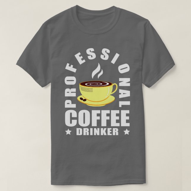 Camiseta Lover de Café Profissional legal (Frente do Design)