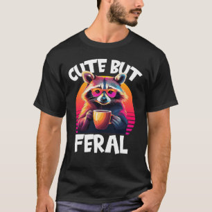 Camiseta Lover De Café Retro, Cujo Fosso É É Um Rótulo Fera