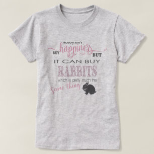 Camiseta LOVER DE COELHO  Dinheiro não pode Comprar à fel