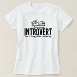 Camiseta Lover de Livro Introduzido