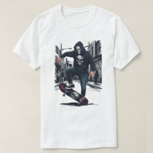 Camiseta Lover de Skateboard de Streetwear Urbana
