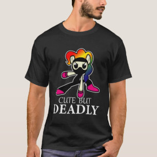 Camiseta Lover De Unicórnio Bonito Mas Mortal