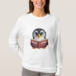 Camiseta Lover do Livro Pinguim Gelado