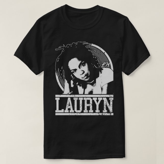 Camiseta Lover Gift Singer Lauryn Songwriter Hil Gift For M (Frente do Design)