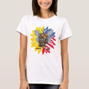 Camiseta Lover Inseto Inseto de Insetos Musicais