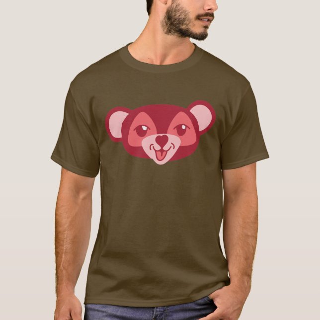 Camiseta LoverBear pequeno feliz (Frente)