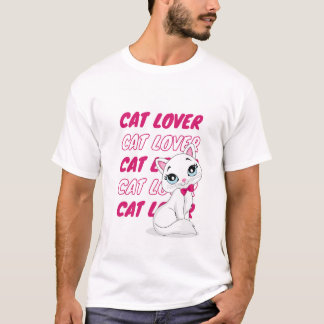 Camiseta lovescat funnycat