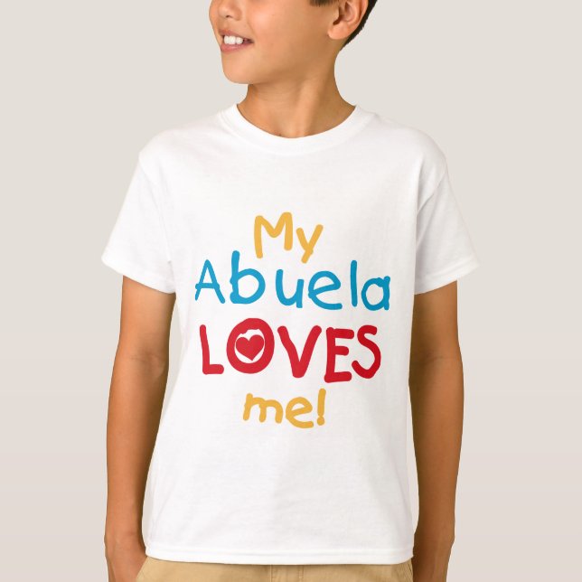 Camiseta LOVESMEabuela (Frente)