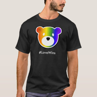 Camiseta #LoveWins de GROWLr escuros